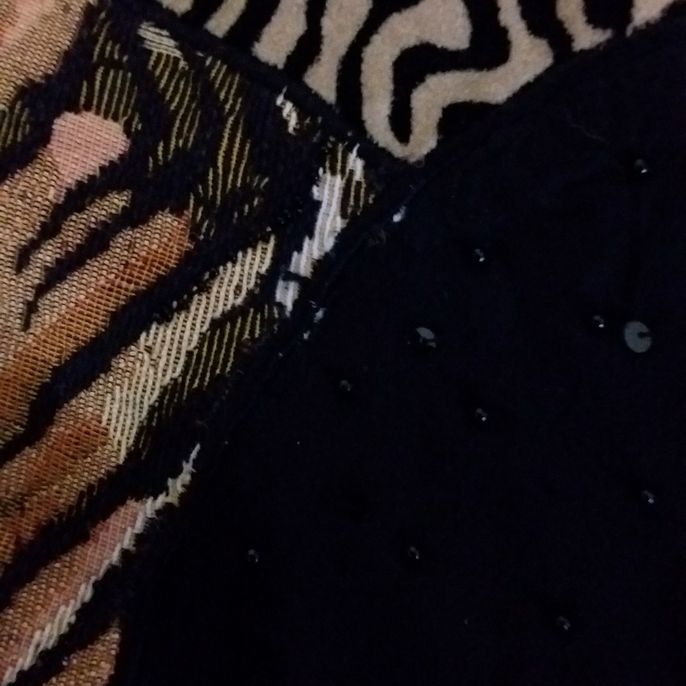 ☆☆SOLD☆☆ VTG Anage Animal Print Patchwork Jacket - Picture 8 of 8